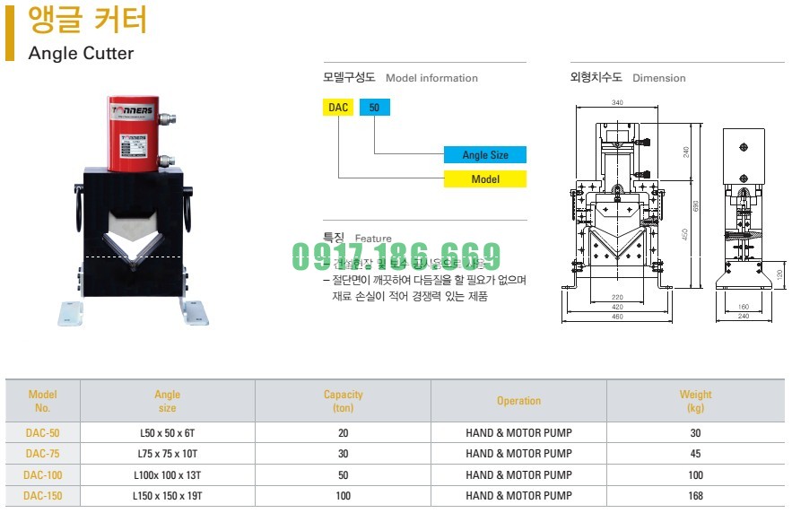 tonners dac-150