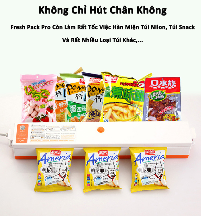 máy hút chân không fresh pack pro