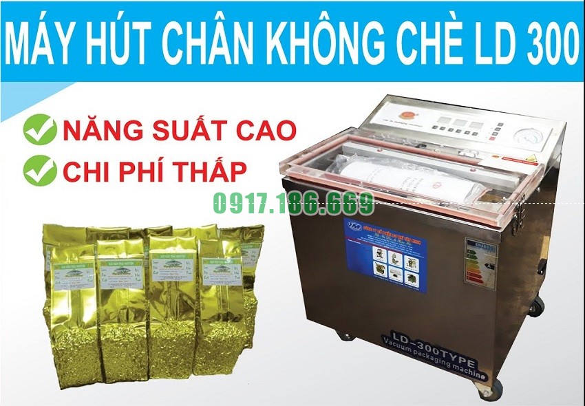 Máy hút chân không chè LD-300