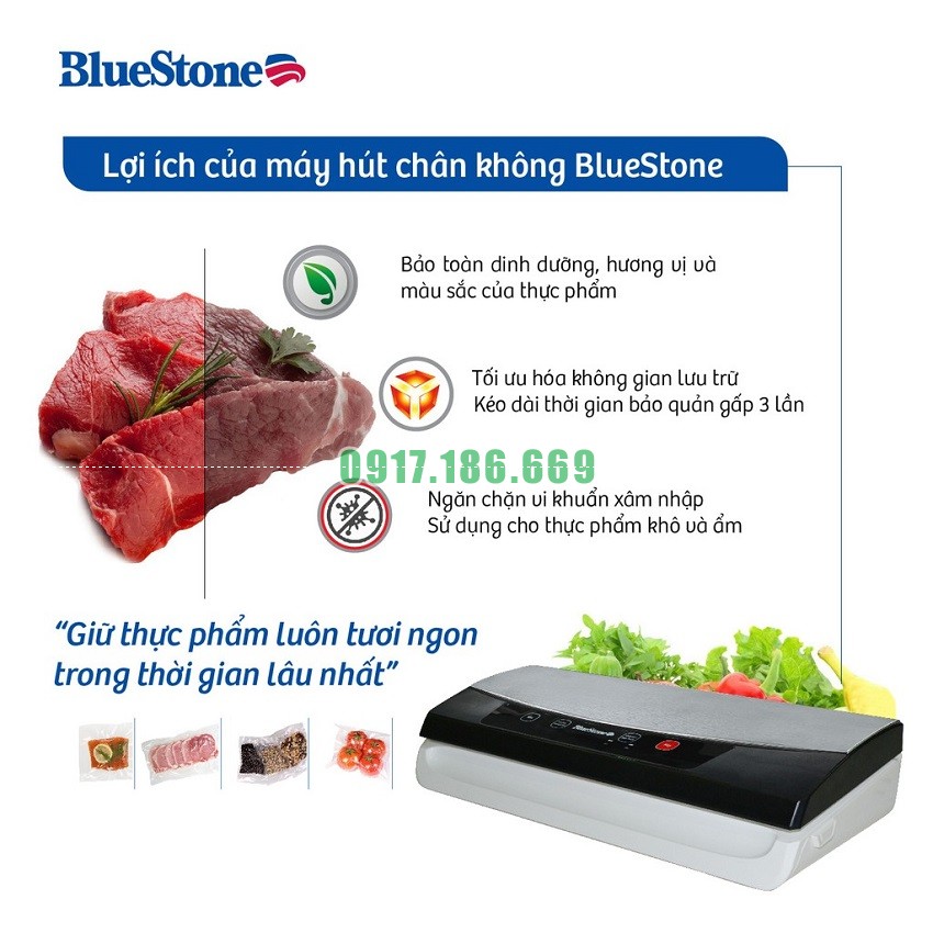 máy hút chân không bluestone vsb-2735-1