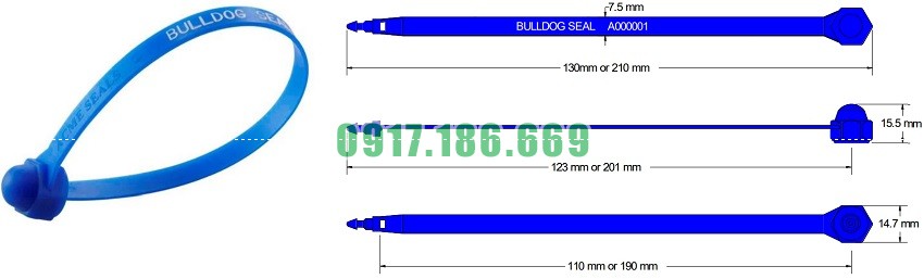 thông số seal niêm phong nhựa cố định BOMVIETNHAT Bulldog