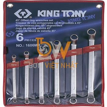 Bán Bộ cơ lê hai đầu vòng 6 chi tiết 23x26mm  Kingtony 1606MR2326