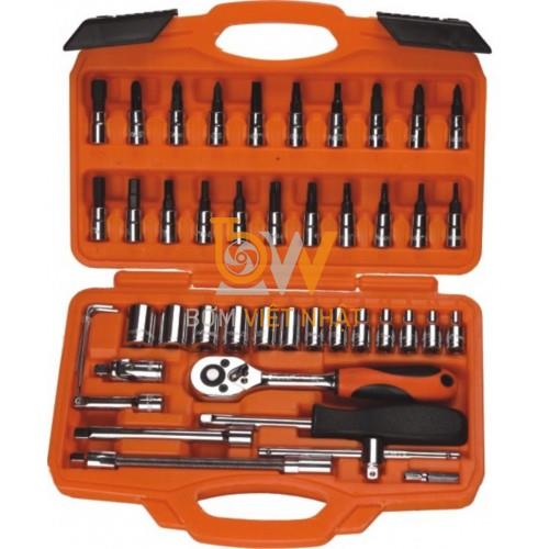 Bán Bộ tuýp 1/4'' xi bóng 46 chi tiết Asaki AK-9754