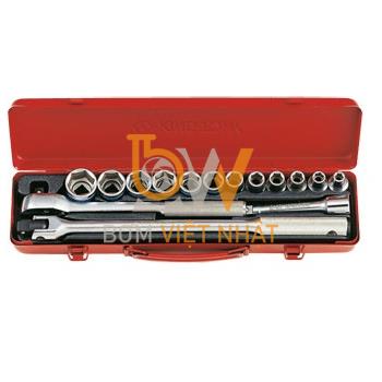 Bán Bộ tuýp 15 chi tiết 1/2 inch Kingtony 4501MR