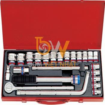 Bán Bộ tuýp 25 chi tiết 1/2 inch Kingtony 4024SR