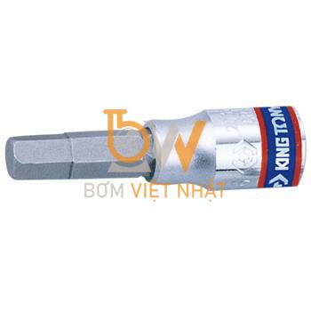 Bán Đầu tuýp lục giác ngắn 1/4 inch H5 x 37mm Kingtony 203505