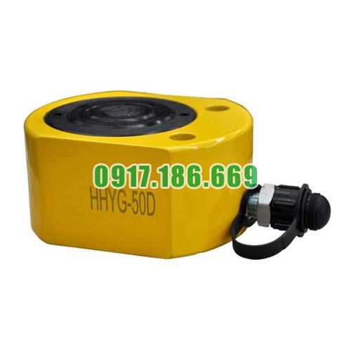 Bán Kích thủy lực 1 chiều lùn tầng 50 tấn hành trình 66mm TLP HHYG-50D