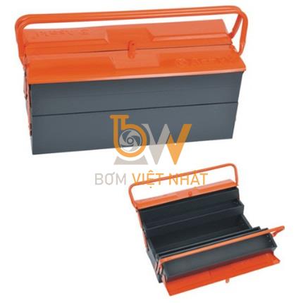 Bán Thùng đồ nghề bằng sắt 3 ngăn 50 x 20 x 23cm Asaki AK-9957