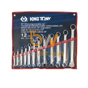 Bán Bộ cờ lê 2 đầu vòng thẳng 12 chi tiết Kingtony 1C12MR (6-32mm)