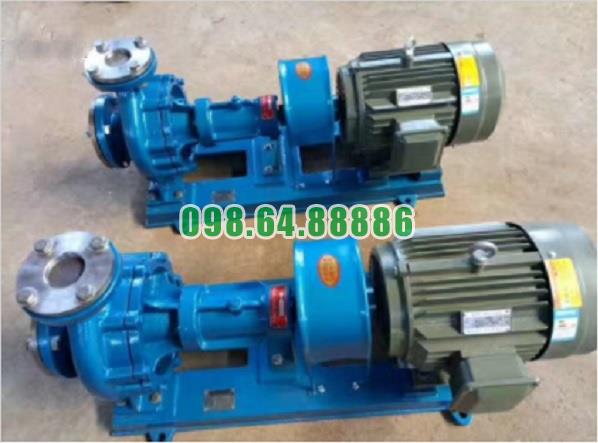 Bơm dầu nhiệt độ cao RY50-32-200 lưu lượng 18 m3/h, công suất 5.5 kW, cột áp 50 m