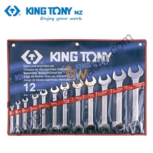 Bán Bộ cờ lê 2 đầu miệng 12 chi tiết Kingtony 1112MR (6-32mm)