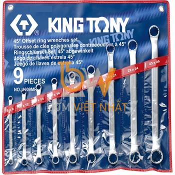 Bán Bộ cơ lê hai đầu vòng 9 chi tiết 23x26mm  Kingtony 1609MR2326