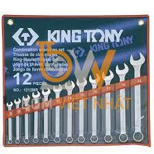 Bán Bộ cờ lê vòng miệng 12 chi tiết kingtony 1212MR (8-22mm)