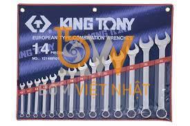 Bán Bộ cờ lê vòng miệng 14 chi tiết 10-32mm Kingtony 1214MR01