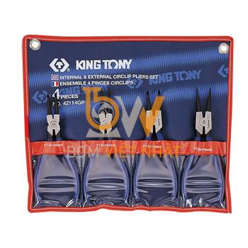 Bán Bộ kìm mở phe 4 chi tiết Kingtony 42114GP