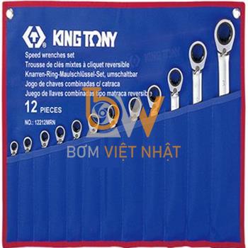 Bán Cờ lê vòng miệng tự động 12 chi tiết 8-24mm Kingtony 12212MR