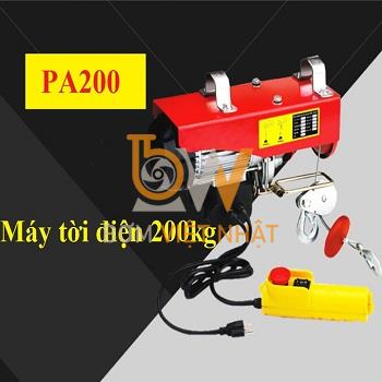 Bán Tời điện mini 100/200kg  PA200