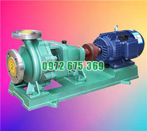 Giá bán bơm li tâm cánh hở công suất 30 kw model IHK125-100-400